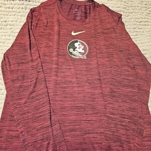 Nike Maroon Dri-FIT Tee
